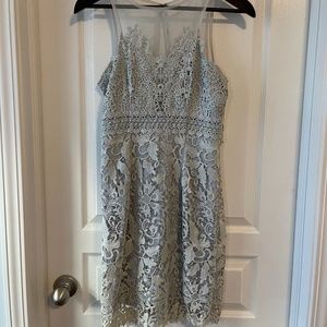 Soieblu Size Medium Mini/Midi Dress Light blue